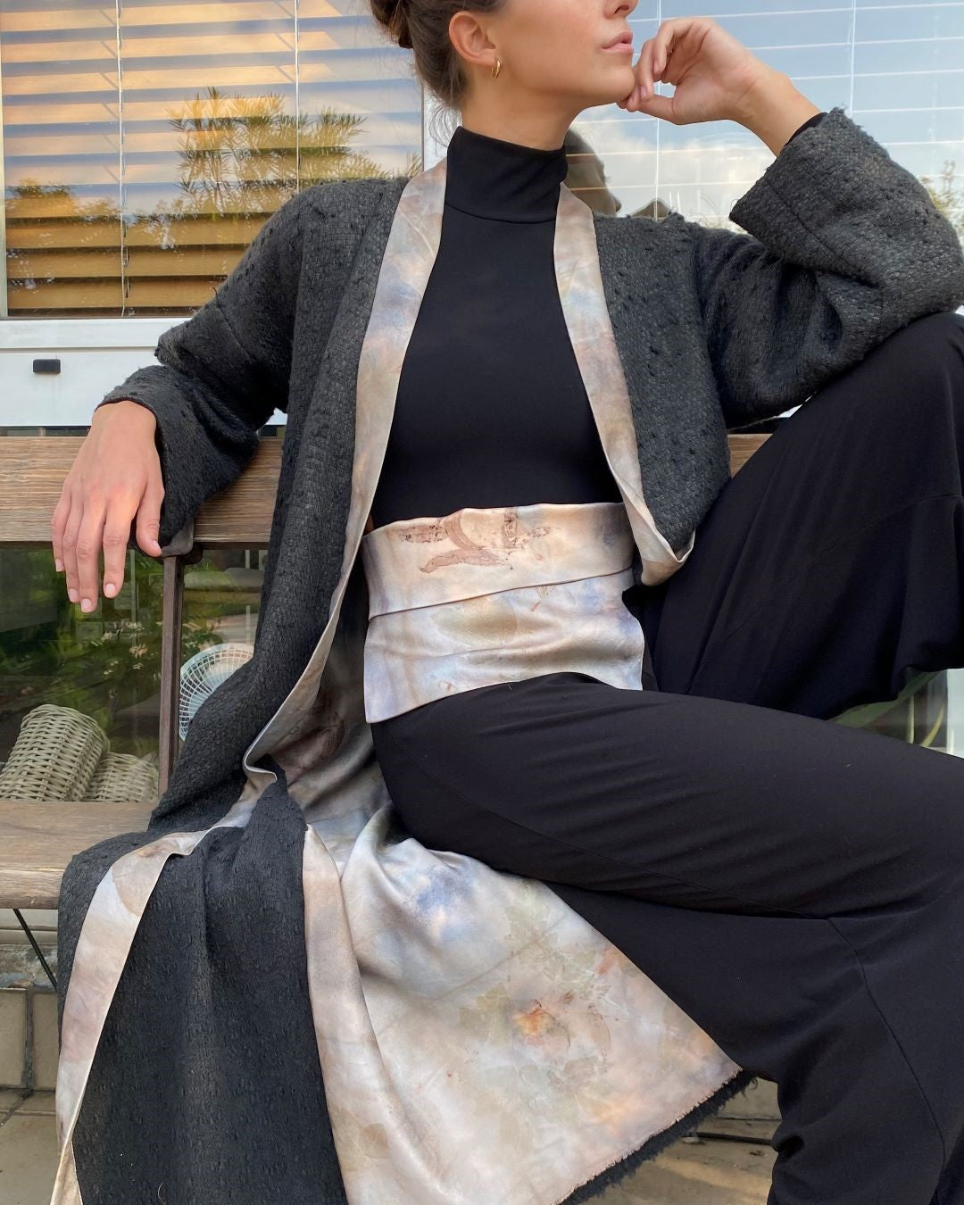 cappotto kimono in lana di lucia pascale