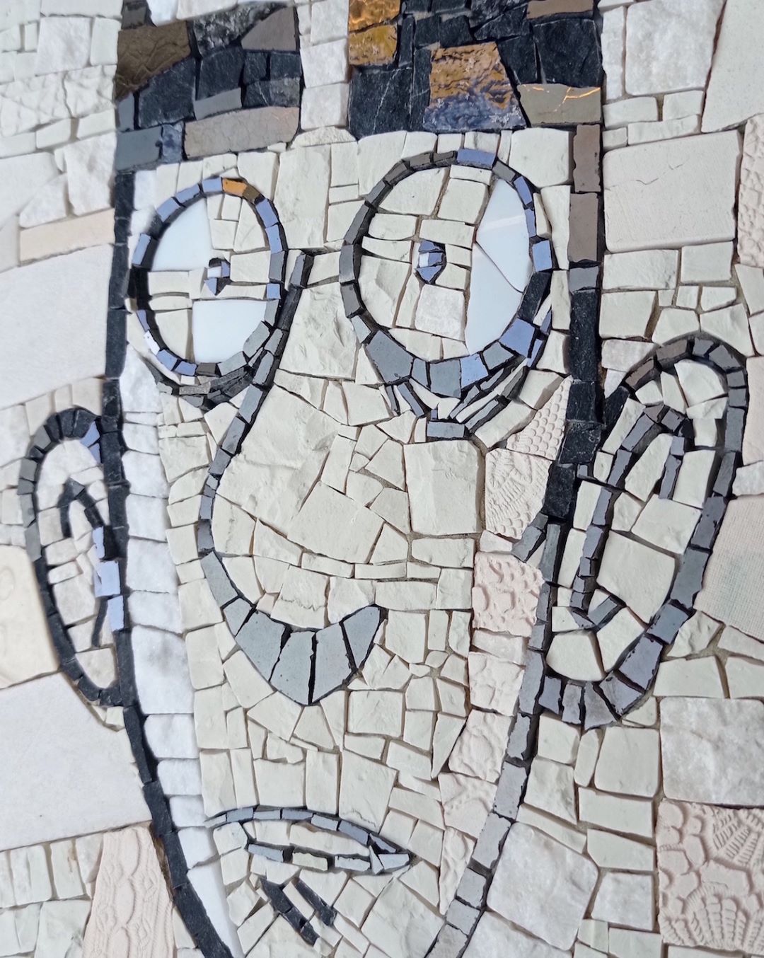mosaico di cecilia giusti omaggio a zerocalcare