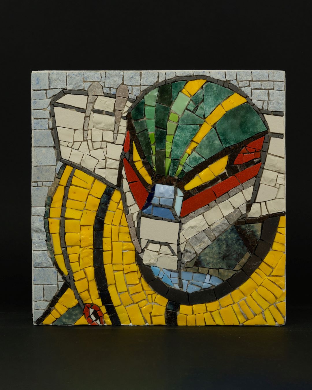 mosaico omaggio a go nagai di cecilia giusti con Jeeg Robot