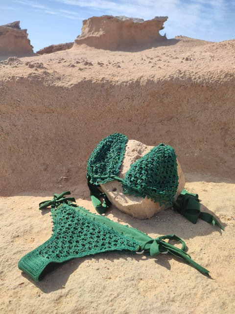 bikini verde fbkini