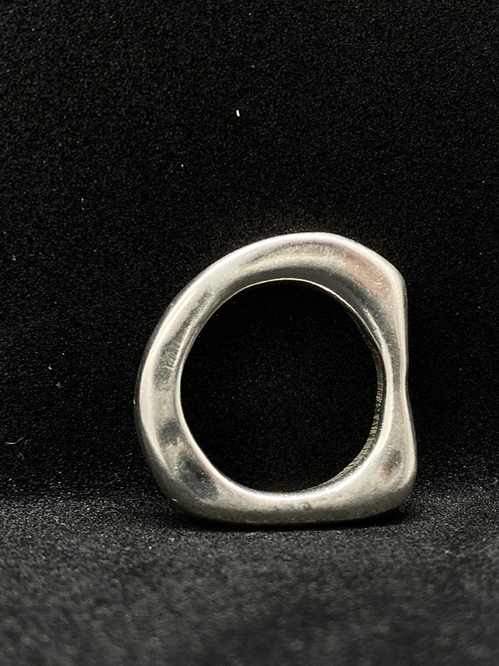 Anello 27 - Anello fatto a mano in argento 925, pezzo unico