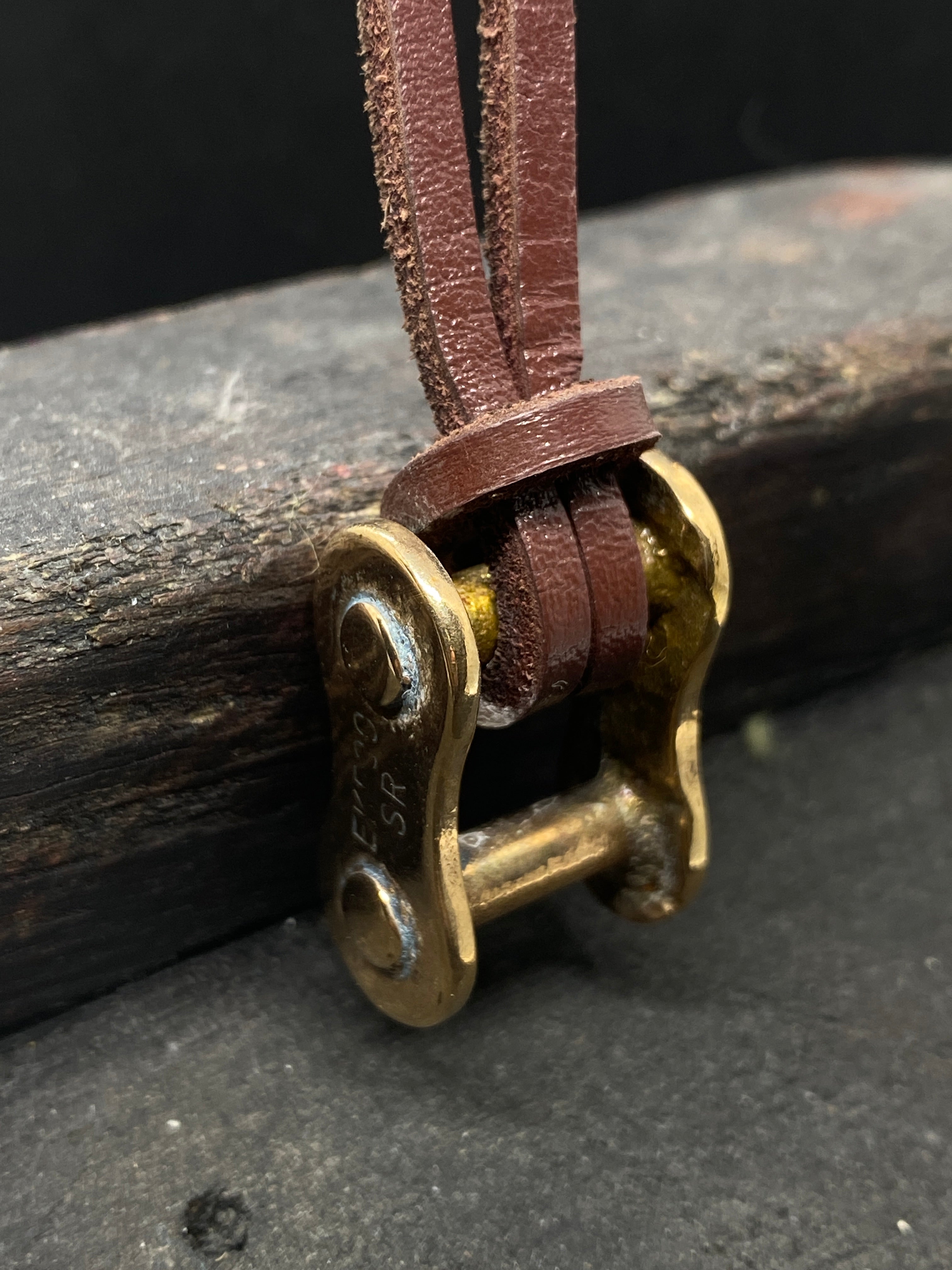 Keychain Chain in bronze