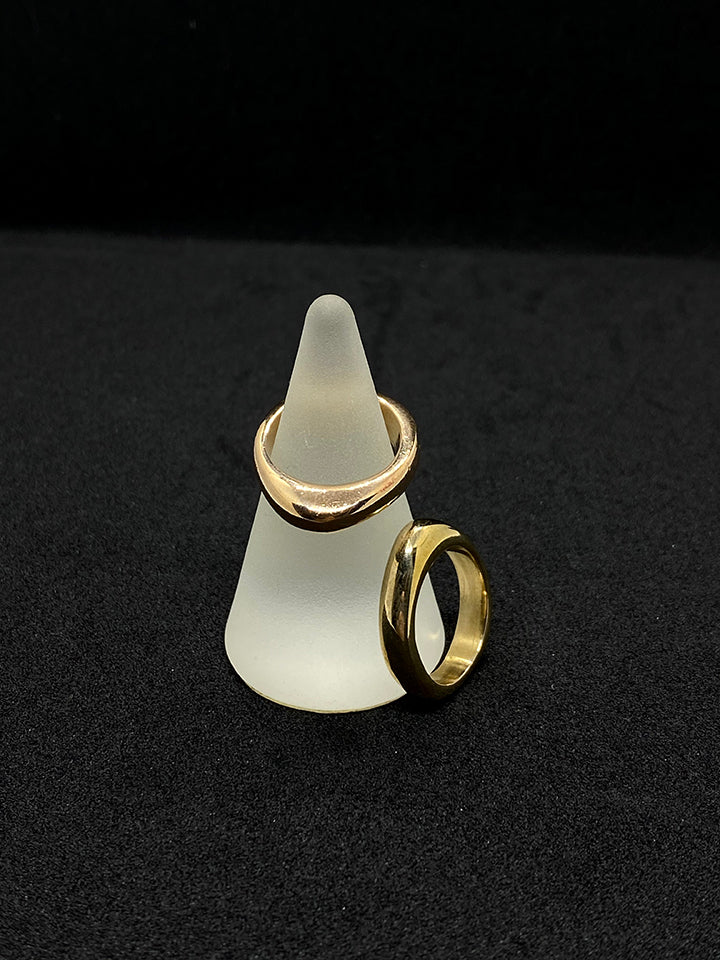 Anello n°13 - 2 anelli del modello 13, fatti a mano in bronzo 
