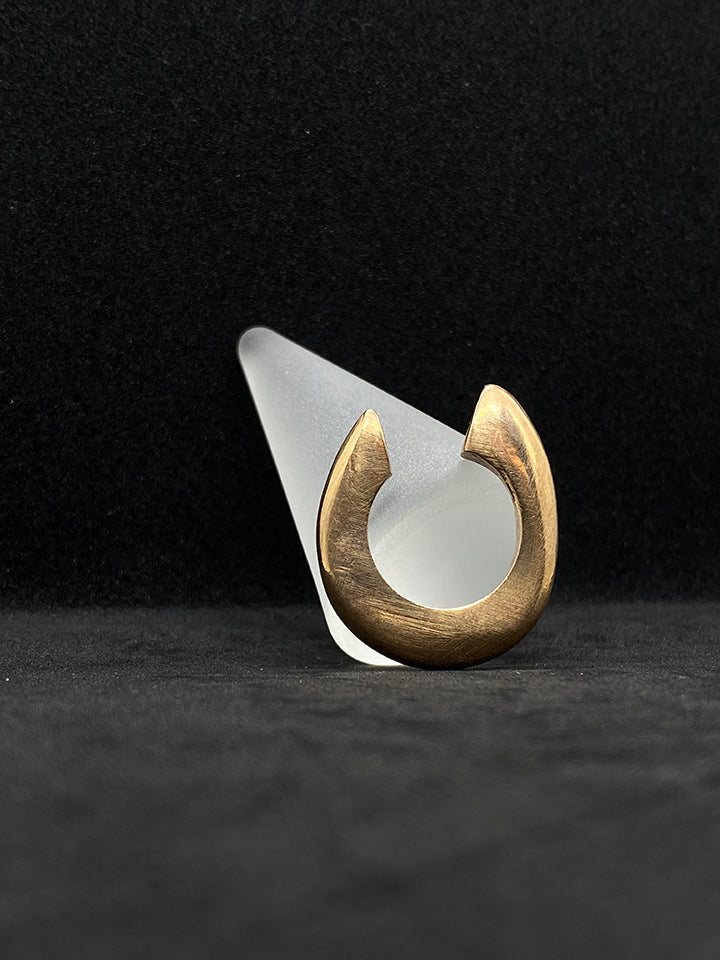 Anello n°2 - Anello fatto a mano in bronzo, pezzo unico