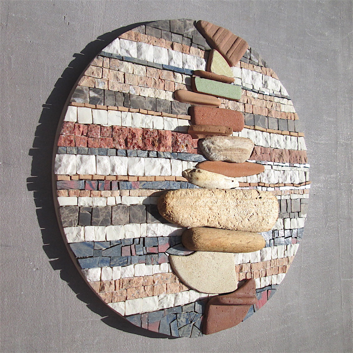 mosaico artistico fatto a mano da cecilia giusti