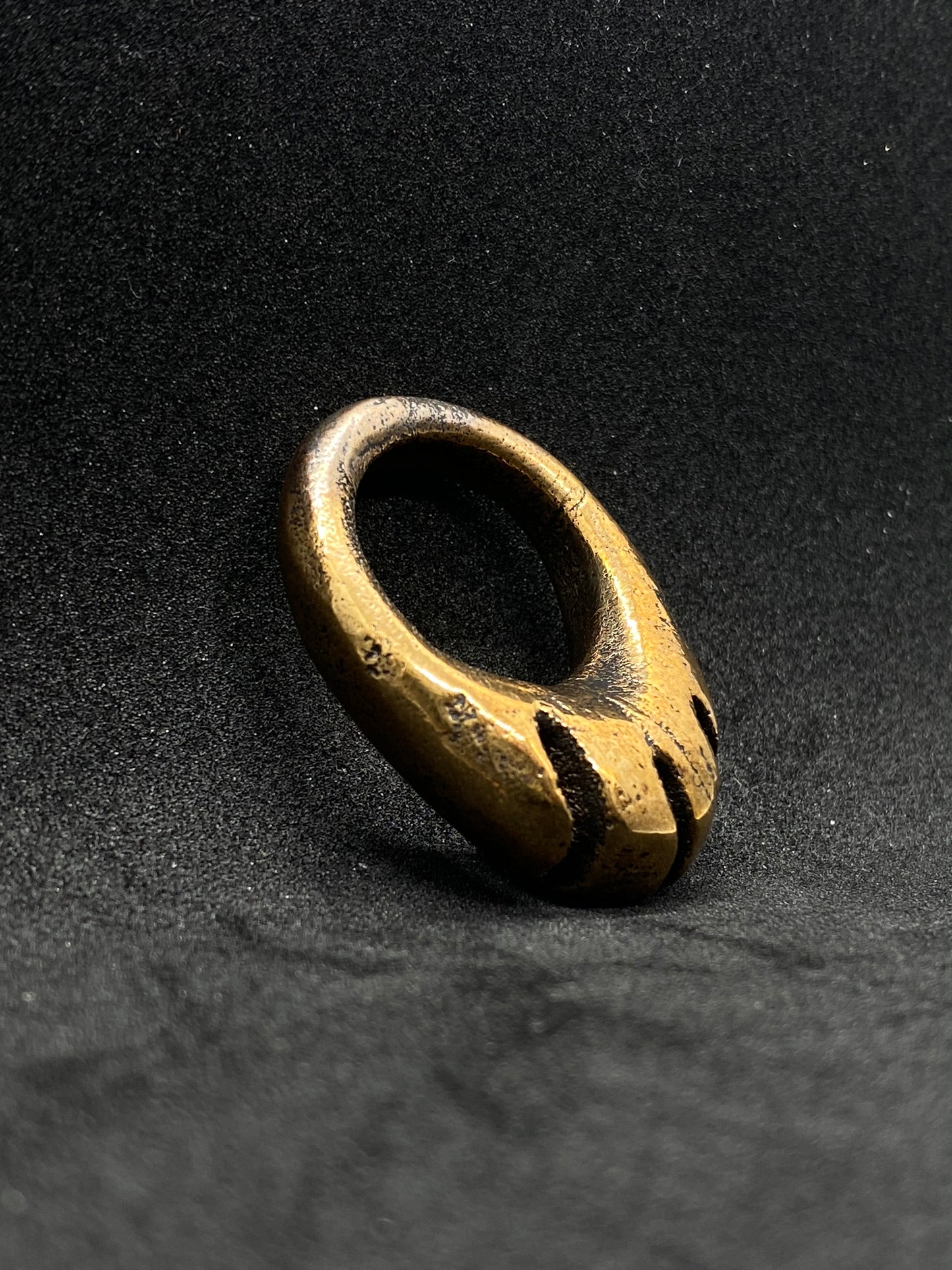 Anello zampa in bronzo - Zama Labz